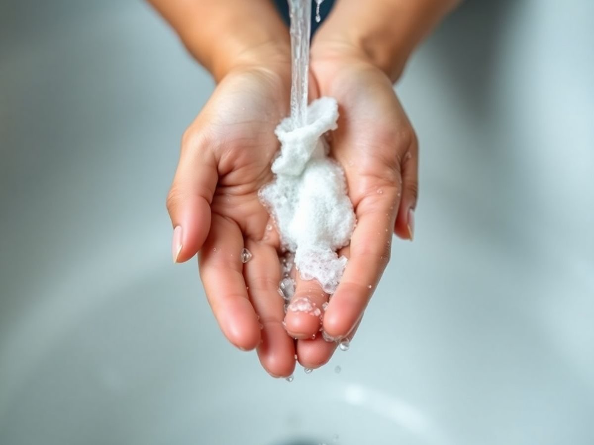 Spălarea mâinilor pentru prevenirea bolilor infecțioase.