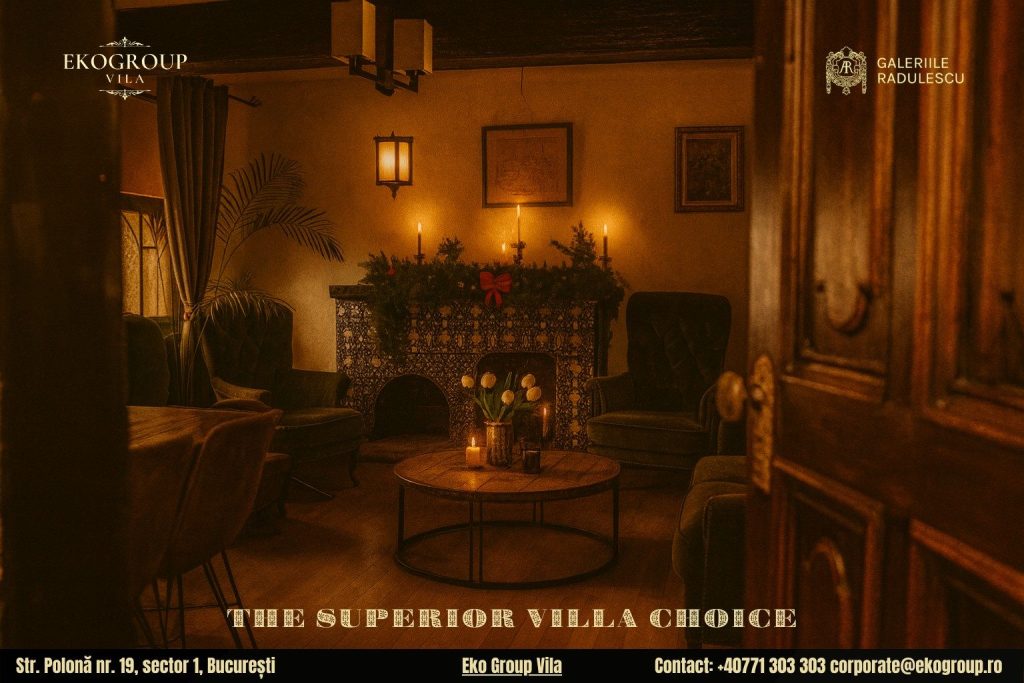 Destinații de Crăciun în București: Eleganța Crăciunului anilor ’30 la Eko Group Vila, o experiență memorabilă